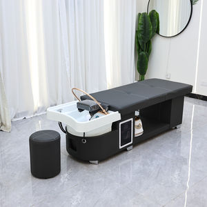 Lit de massage électrique pour spa capillaire, thérapie aquatique pour la tête, salon de beauté, massage thaïlandais, bac à shampoing, lit de spa thaïlandais pour shampoing capillaire - Product Image 2