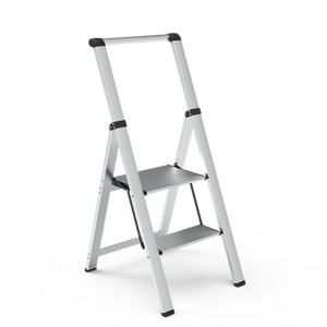 Joli escabeau en aluminium de style industriel haut <span class=keywords><strong>d</strong></span>'échelle en acier facile à prendre grand inventaire utilisation <span class=keywords><strong>d</strong></span>'<span class=keywords><strong>appartement</strong></span> domestique certifié EN131 - Product Image 3