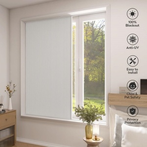100% persianas de nido de abeja inalámbricas con aislamiento <span class=keywords><strong>térmico</strong></span> Blackout con marco de aluminio para puerta corredera - Product Image 3