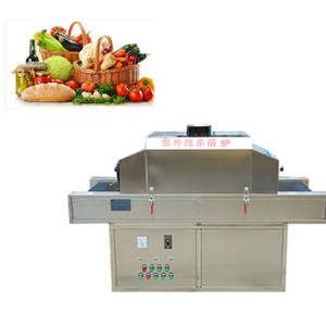 JUYOU disinfezione sterilizzazione ultravioletta cibo Tunnel UV con lampada di sterilizzazione ultravioletta - Product Image 5