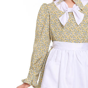 Bufanda floral amarilla para niños Chica colonial para Amazon Source Prairie Pioneer Vestido pastoral Idea de disfraz de Halloween - Product Image 2