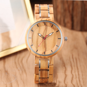 Migliore Idea <span class=keywords><strong>Regalo</strong></span> di Natale: Orologi al Quarzo in Legno Inciso Stile Semplice <span class=keywords><strong>per</strong></span> Uomini d'Affari - Product Image 5