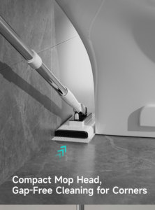 Mopa Plana Ajustable Realida con Mango Desmontable, Mopa para <span class=keywords><strong>Limpieza</strong></span> <span class=keywords><strong>de</strong></span> Pisos con Sistema <span class=keywords><strong>de</strong></span> Paño Reemplazable - Product Image 3