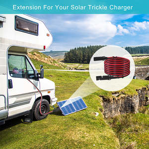 16AWG Auto SAE zu SAE Adapter Verlängerung kabel 2-polige Stecker/Buchse IP67 Nennleistung 300mm Länge Kfz-Kabelbaum - Product Image 6