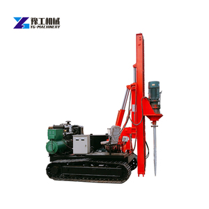Foreuse rotative pour la construction de fondations par pieutage de palplanches - Product Image 1