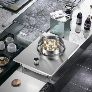 Tốt nhất-bán thép không gỉ duy nhất-burner bếp gas thông minh Điện tử đánh lửa pin/điện cho hộ gia đình nhà bếp LPG - Product Image 3