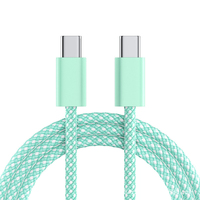 Câble de charge C-à-C 3M 66W, câble de données, câble de type C, charge rapide pour téléphones mobiles et montres connectées