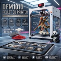 Imprimante 3D industrielle à extrusion de granulés grand format pour le prototypage rapide et le développement de produits (sculpture)