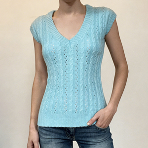 เสื้อเบลาส์แขนกุดคอวีสีพื้นแบบลำลองสำหรับผู้หญิง ระบายอากาศได้ดี เหมาะสำหรับฤดูร้อน - Product Image 6