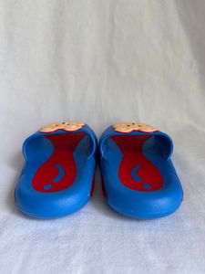 รองเท้าแตะลายการ์ตูนสีฟ้าสำหรับผู้หญิง พื้นรองเท้า EVA กันลื่น แบบเปิดนิ้วเท้า ใส่ในบ้าน ไซส์ 24-35 - Product Image 2