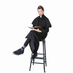 Nuovo Costume da Prete Cattolico per Uomo, Abbigliamento per Feste di Halloween per Adulti - Product Image 6