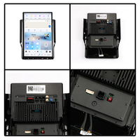 14.4 pouces Android 8 + 128GB pour Dodge RAM 2019-2022 Carplay Tesla Style voiture GPS Navigation lecteur multimédia Radio bande Headunit