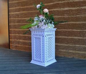 All'ingrosso PVC romano colonna quadrata oggetti di scena di nozze fiori di nozze Stand piedistallo Stand - Product Image 6