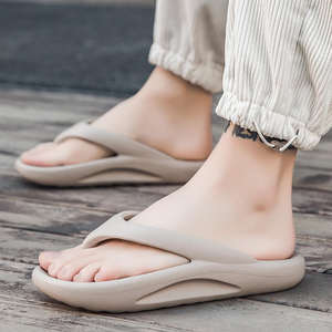 Tongs de plage d'été de haute qualité, logo personnalisé, tongs plates en caoutchouc pour femmes, tongs en EVA pour hommes, logo original, tongs personnalisées avec logo - Product Image 4