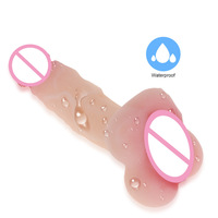 Masturbateur anal masculin réaliste en silicone, modèle de gode à chambre arrière pour couples