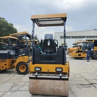 Rouleau compresseur à double tambour XMR403 de 4 tonnes pour projets de compactage
