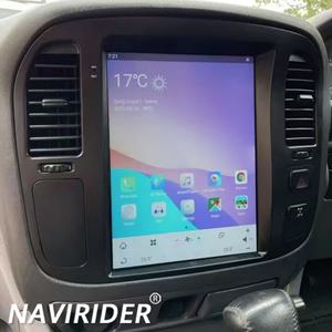 Pantalla IPS de 12.1 Pulgadas con Android 11, Pantalla Táctil Tesla, CarPlay, GPS, Estéreo, WiFi/4G, Altavoz Integrado para Land Cruiser - Product Image 1