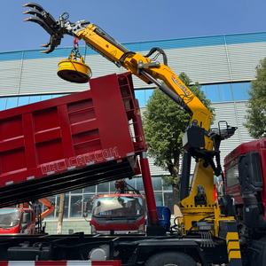 Caminhão Guindaste Dongfeng 8x4 de 16 Toneladas, Caminhão Guindaste para Madeira, Guindaste Montado em Caminhão, Garra para Tijolos, Guindaste para Madeira - Product Image 6