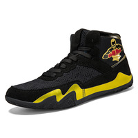 Chaussures de lutte unisexes pour couples, chaussures d'entraînement, doublure en coton, logo personnalisé