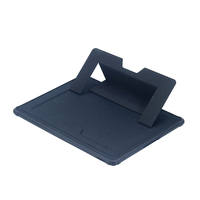 Housse de protection antichoc exclusive pour ordinateur portable avec support pliable intégré, fermeture magnétique automatique, transparente et anti-chute
