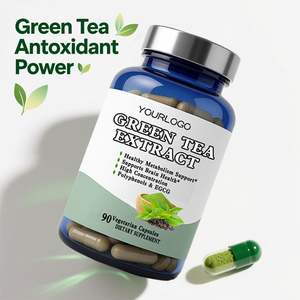 Fabrieks-OEM Buikvetverbrander Verwijderaar Capsules Slankmakende Groene Thee Extract Capsules Bevorderen Energieverbruik en Vetverbranding - Product Image 5