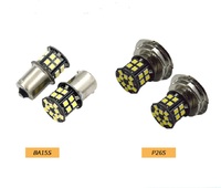 Feux de voiture LED de qualité supérieure Py21w Ba15S 30Smd 2835, feux de signalisation auto super lumineux pour auto 12V 24V 10-60V