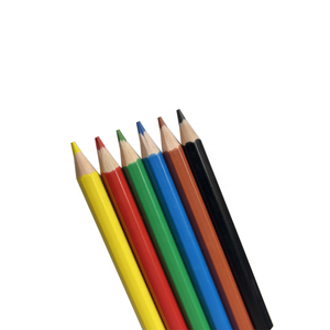 Boîte de crayons de couleur miniatures de 3,5 pouces, 6 couleurs, pour enfants, cadeau, crayons hexagonaux en plastique, crayons de couleur, lapis de <span class=keywords><strong>cor</strong></span> - Product Image 2