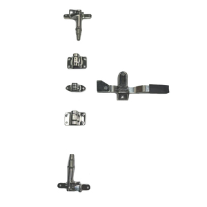 Kit de serrure de porte de camion frigorifique en acier inoxydable 304, serrure à came arrière pour conteneur - Product Image 1