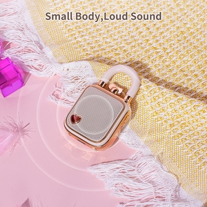 ลำโพง <span class=keywords><strong>Divoom</strong></span> LoveLock 5W ดีไซน์ย้อนยุค น่ารัก ขนาดเล็ก สีชมพู สำหรับสาวๆ ของขวัญใหม่ปี 2026 - Product Image 3