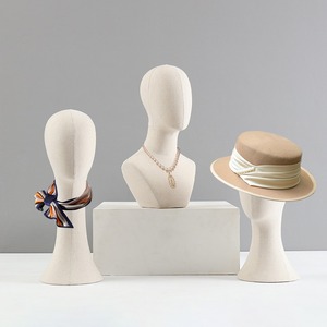 <span class=keywords><strong>Tête</strong></span> de <span class=keywords><strong>mannequin</strong></span> en polystyrène pour femme à long cou - Product Image 6