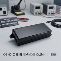 Unité d'alimentation PoE approuvée CB CE UL, 24W 35W 54W 90W 19V 48V 54V AC DC, adaptateur injecteur PoE pour système d'alarme de sécurité CCTV