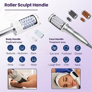 Máquina de Crioterapia con 4 Manijas para Esculpir el Cuerpo, Enfriamiento con Hielo sin Dolor, Rodillo de Vacío para Contorno Corporal y Reafirmación de la Piel - Product Image 2