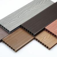 Plate-forme de terrasse en bois imperméable et durable Wpc Planches de terrasse résistantes aux intempéries terrasse en bois composite wpc