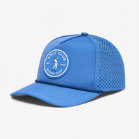 Gorras de Golf Personalizadas con Logotipo 3D en PVC, Gorras Deportivas de Malla con Cordón, Gorra de Béisbol