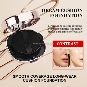 OTVENA Fond de Teint <span class=keywords><strong>CC</strong></span> Longue Tenue Contrôle du Sébum Couvrance Naturelle <span class=keywords><strong>Crème</strong></span> BB Air Cushion avec SPF - Product Image 4