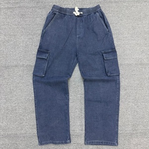 <span class=keywords><strong>WS</strong></span> thời trang jeans Hight chất lượng lỏng rộng chân đau khổ người đàn ông cổ điển denim quần quần tùy chỉnh thô denim Baggy Jeans - Product Image 6