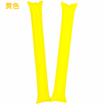 Yellow inflatable stick