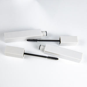 Personnalisable 10ml PETG ABS plastique vide Mascara Tube brosse transparente petit carré forme rouge à lèvres pour cosmétiques écran personnalisé - Product Image 6