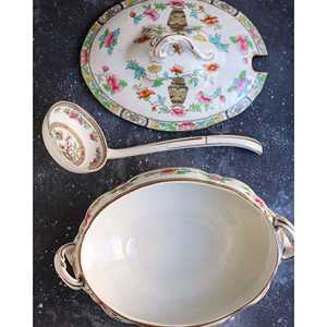 Juego de Vajilla Ecológico Royal Doulton de 6 Piezas, Decoración Chinoiserie de Principios del Siglo XX, Kit de Tazas con Relieve Dorado, para Uso en Hogares y Hoteles, kg - Product Image 4