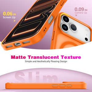 <span class=keywords><strong>Coque</strong></span> de téléphone de <span class=keywords><strong>luxe</strong></span> fine et mate pour <span class=keywords><strong>iPhone</strong></span> 17 <span class=keywords><strong>Pro</strong></span> Max Air 16 Plus 15 14 13 <span class=keywords><strong>12</strong></span> 11, compatible avec la charge sans fil, antichoc, protection arrière - Product Image 3