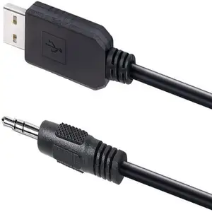 Hoge Kwaliteit Draagbare Oplader Datakabel Aangepaste Ftdi Usb A Man Naar Ttl 3.5 Mm Stereo Audio Jack 5V Adapter Kabel Voor Het Testen