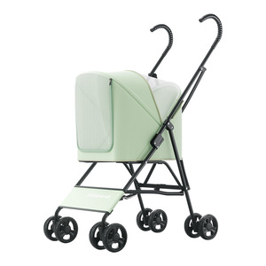 Poussette pour animaux de compagnie BOSIMAO, légère, compacte, pliable, idéale pour emmener votre chat promener. - Product Image 1