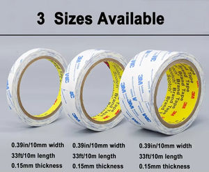 Ruban adhésif double face 3M 9448A, ruban adhésif en mousse multi-usages, ruban adhésif double face adapté aux processus - Product Image 2