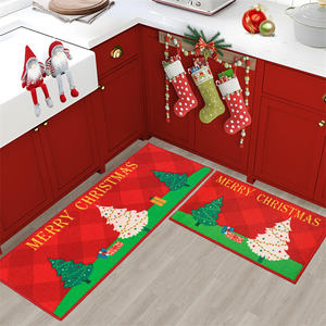 Ensemble <span class=keywords><strong>de</strong></span> 2 <span class=keywords><strong>tapis</strong></span> <span class=keywords><strong>de</strong></span> <span class=keywords><strong>cuisine</strong></span> <span class=keywords><strong>de</strong></span> Noël, décoration <span class=keywords><strong>de</strong></span> <span class=keywords><strong>cuisine</strong></span> à domicile, <span class=keywords><strong>tapis</strong></span> <span class=keywords><strong>de</strong></span> <span class=keywords><strong>cuisine</strong></span> antidérapants lavables, <span class=keywords><strong>tapis</strong></span> <span class=keywords><strong>de</strong></span> <span class=keywords><strong>cuisine</strong></span> avec motif d'arbre <span class=keywords><strong>de</strong></span> Noël - Product Image 1