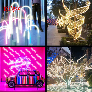 Neón Flexible LED D13mm de Alta Calidad, Uniforme 320 °   Viga, Ahorro de Energía, Fácil de Cortar y Conectar, Ideal para Diseño <span class=keywords><strong>Art</strong></span>ístico - Product Image 6