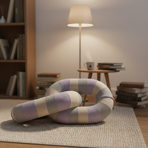 Fauteuil d'appoint moderne en tissu, canapé paresseux pour <span class=keywords><strong>salon</strong></span> de boutique de streetwear design et décoration d'espace de relaxation premium pour centre post-partum - Product Image 5