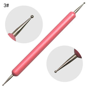 नाखून कला डोटिंग डबल-एंड पेंटिंग ड्राइंग पॉलिश ब्रश पेन डोटिंग टूल नाखून कला के लिए सेट - Product Image 6