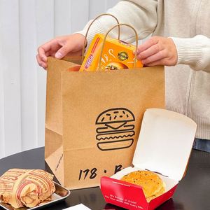 Envases de Comida Rápida Personalizados, Ecológicos, Biodegradables, Reciclables, Desechables, Laminados, para Llevar, Resistentes a la Grasa, para Hot Dogs, Sándwiches y Hamburguesas - Product Image 2