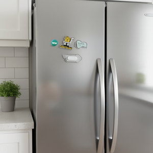 Magneti Decorativi Acrilici a Forma Personalizzata per Frigorifero - Product Image 3