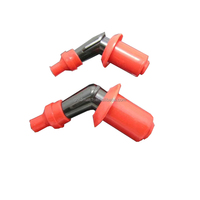 Pièces de moto sur mesure, bouchon de bougie d'allumage en plastique pour scooter, vtt, moto pour gy6